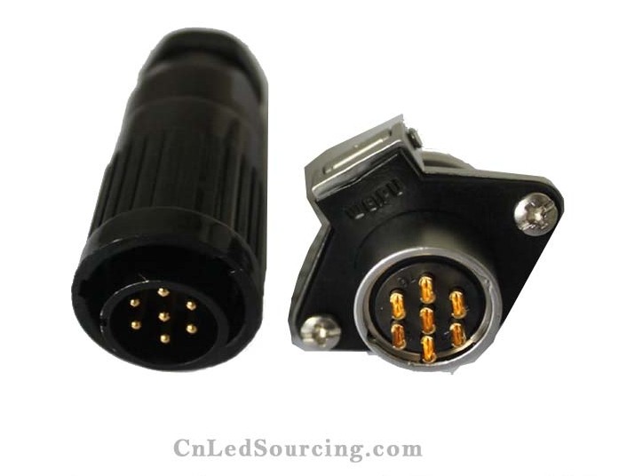 WEIPU WP20 7 Pin LED Display Power Connector - Click Image to Close